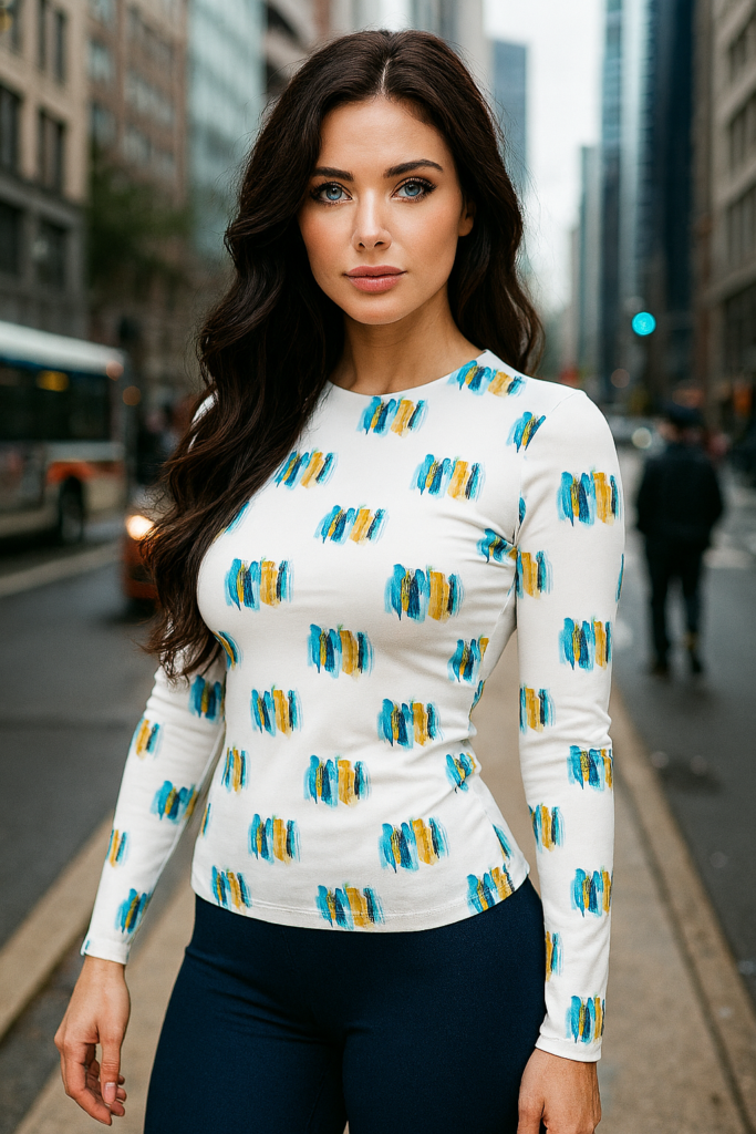 abstraction shirt